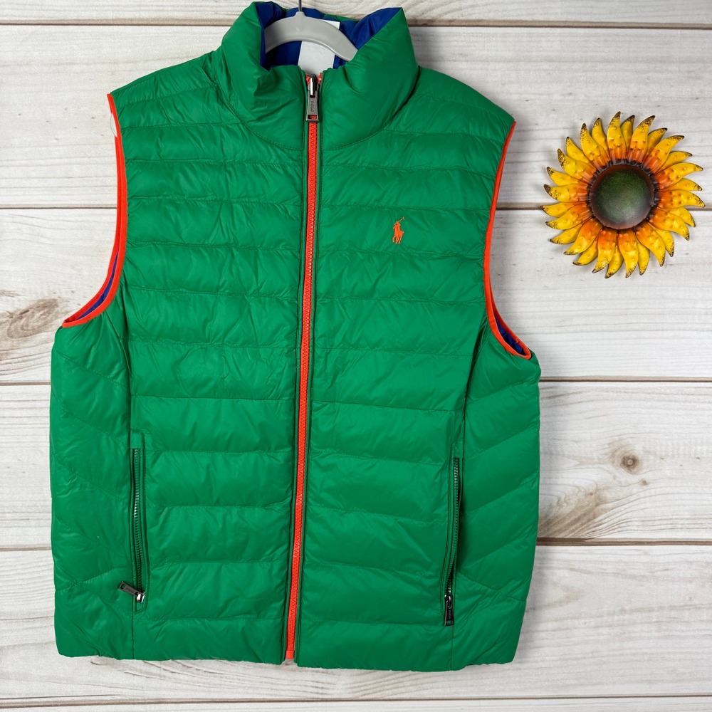 Polo Ralph Lauren Kids Reversible Puffer Vest L (14-16)